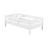 KINDERBETT Mix 200x90 weiß - Weiß, Holzwerkstoff (90/200cm) - LUKDOM
