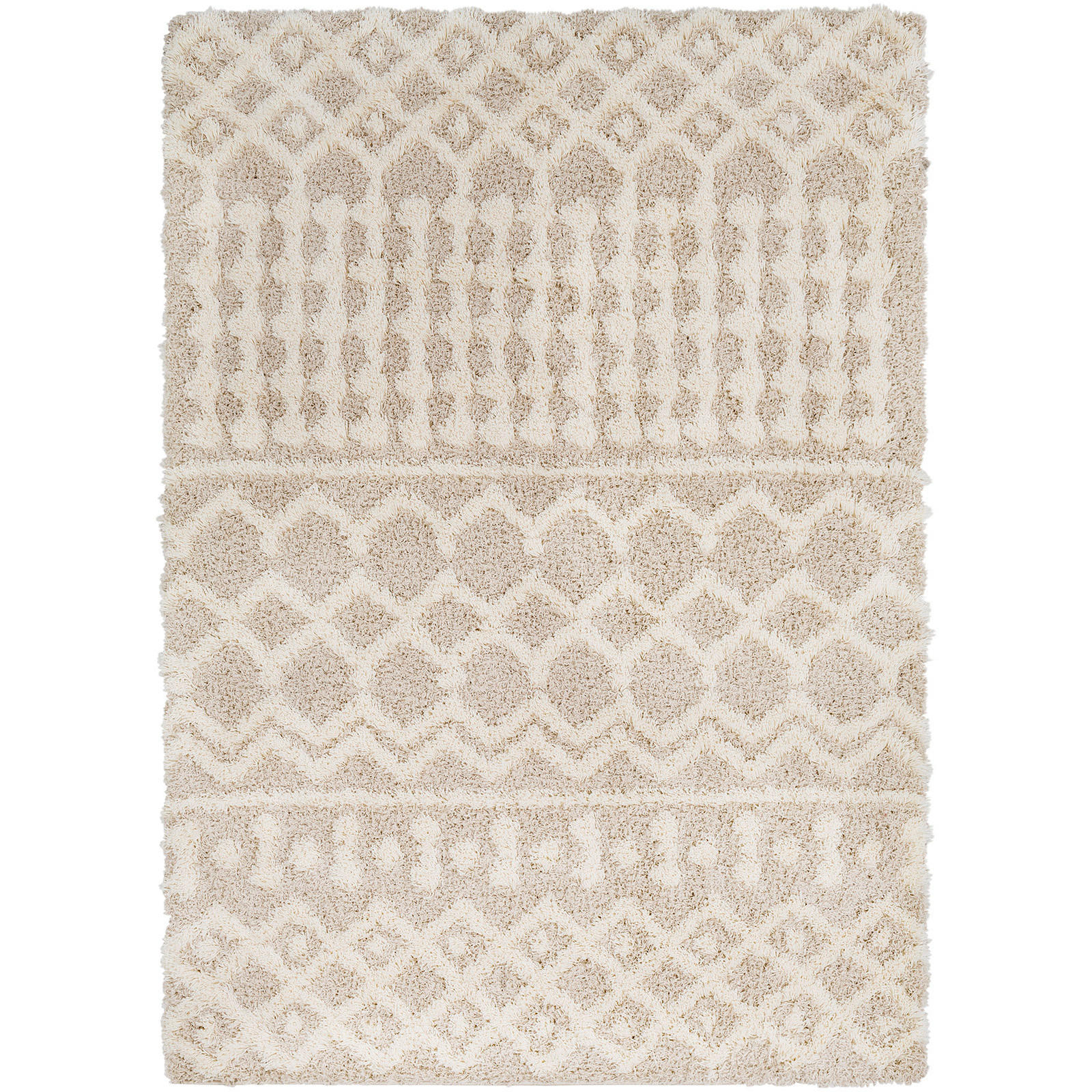 Livabliss Hochflorteppich Beige 160x220 cm