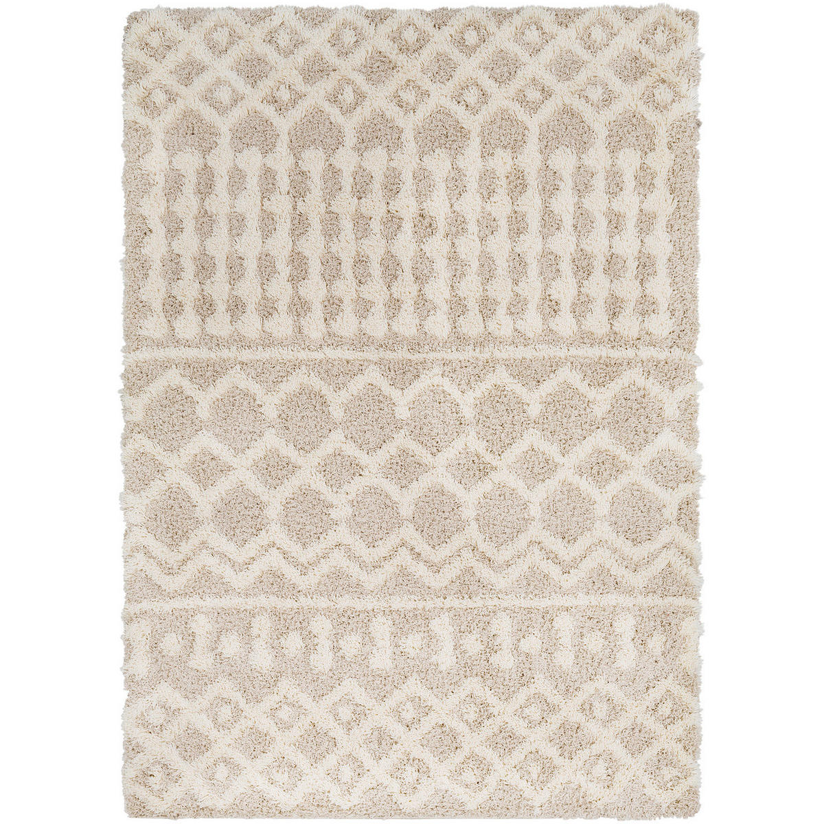 HOCHFLORTEPPICH 201/290 cm Beige - Beige, Naturmaterialien/Textil (200/290cm) - LIVABLISS