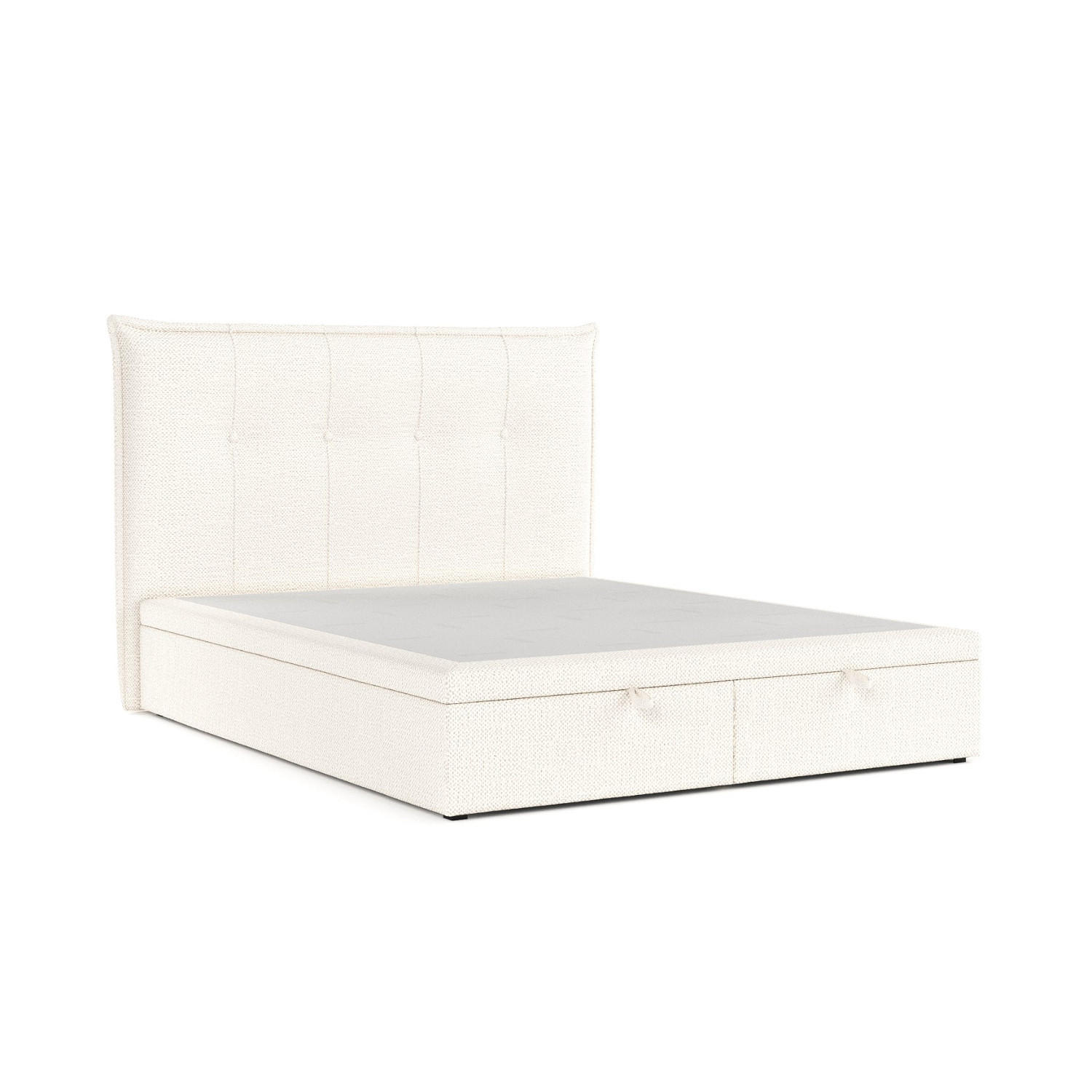 AltaBeds Polsterbett Creme 160x200 cm