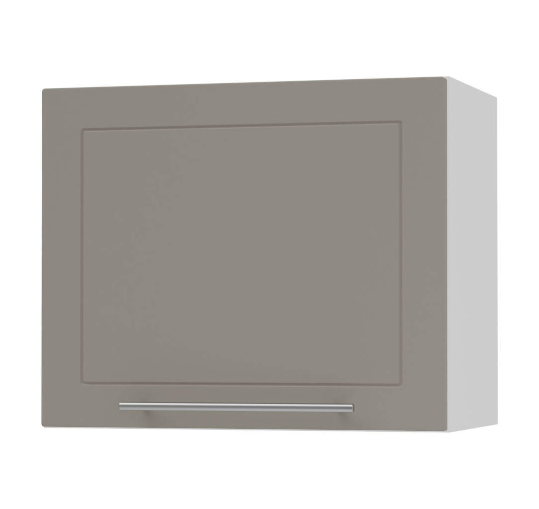 Feldmann-Wohnen Klapphängeschrank Beige, Weiß 60x50x32.5 cm