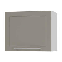 KLAPPHÄNGESCHRANK Kvantum W8/60 Beige Matt / Weiß Matt 60 / 32,5 / 50cm - Beige/Weiß, Holz/Holzwerkstoff (60/50/32.5cm) - Feldmann-Wohnen