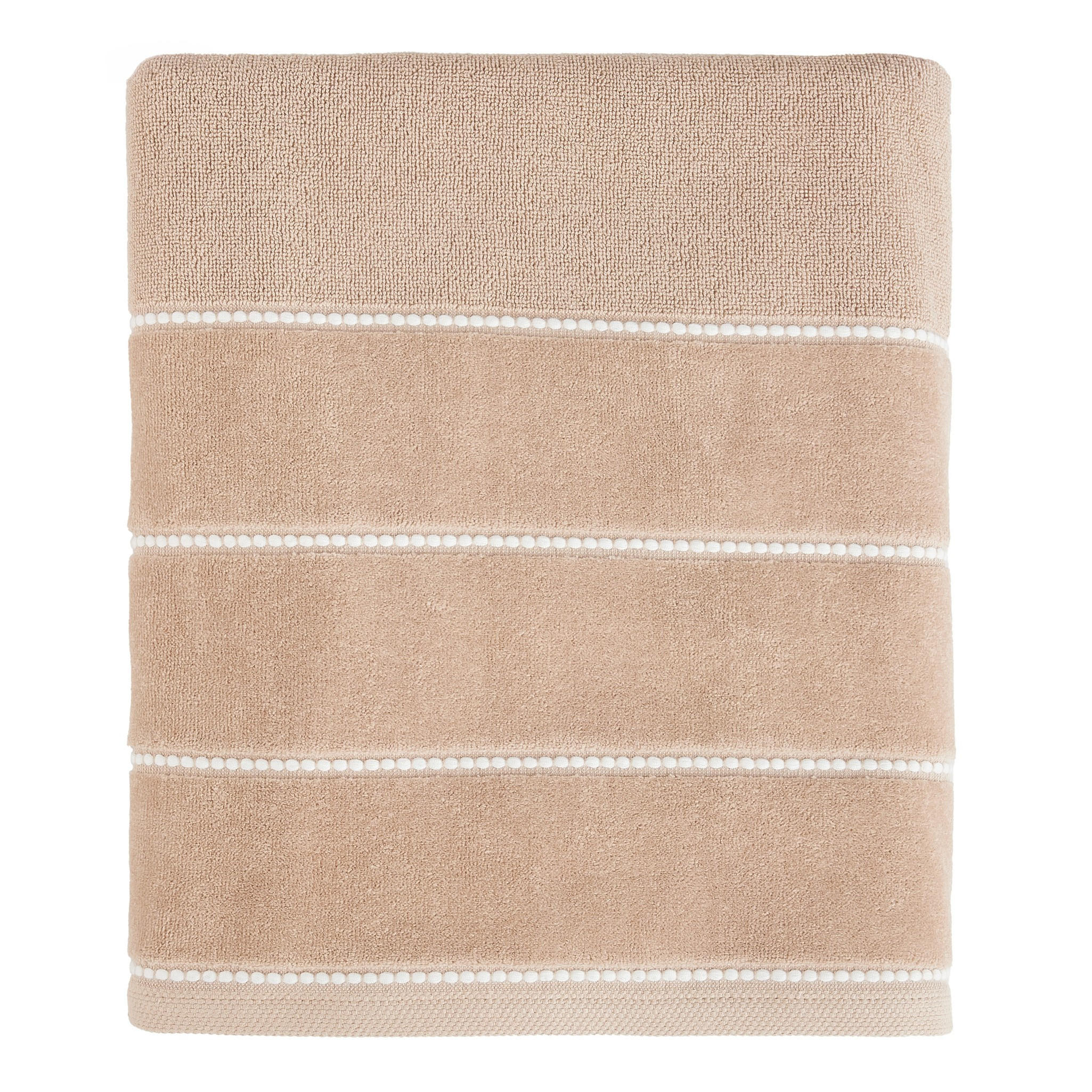 DUSCHTUCH Velly - Beige, Textil (90/140cm) - home&you