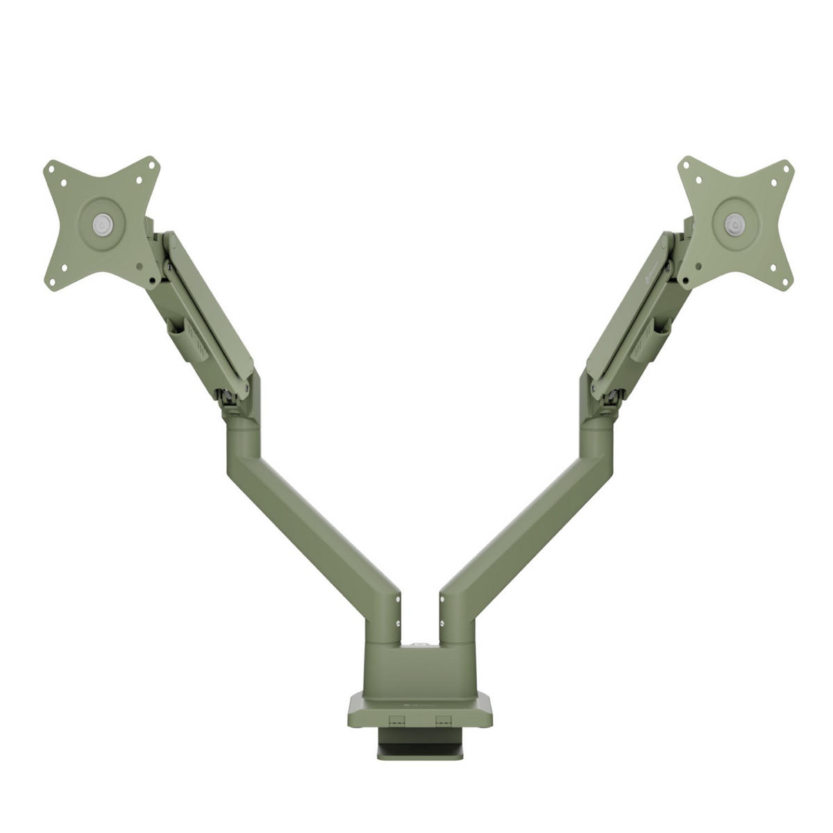 MONITORARM Alzare Neo Duo Waldgrün - Waldgrün, Metall (51/99/50cm) - Arozzi