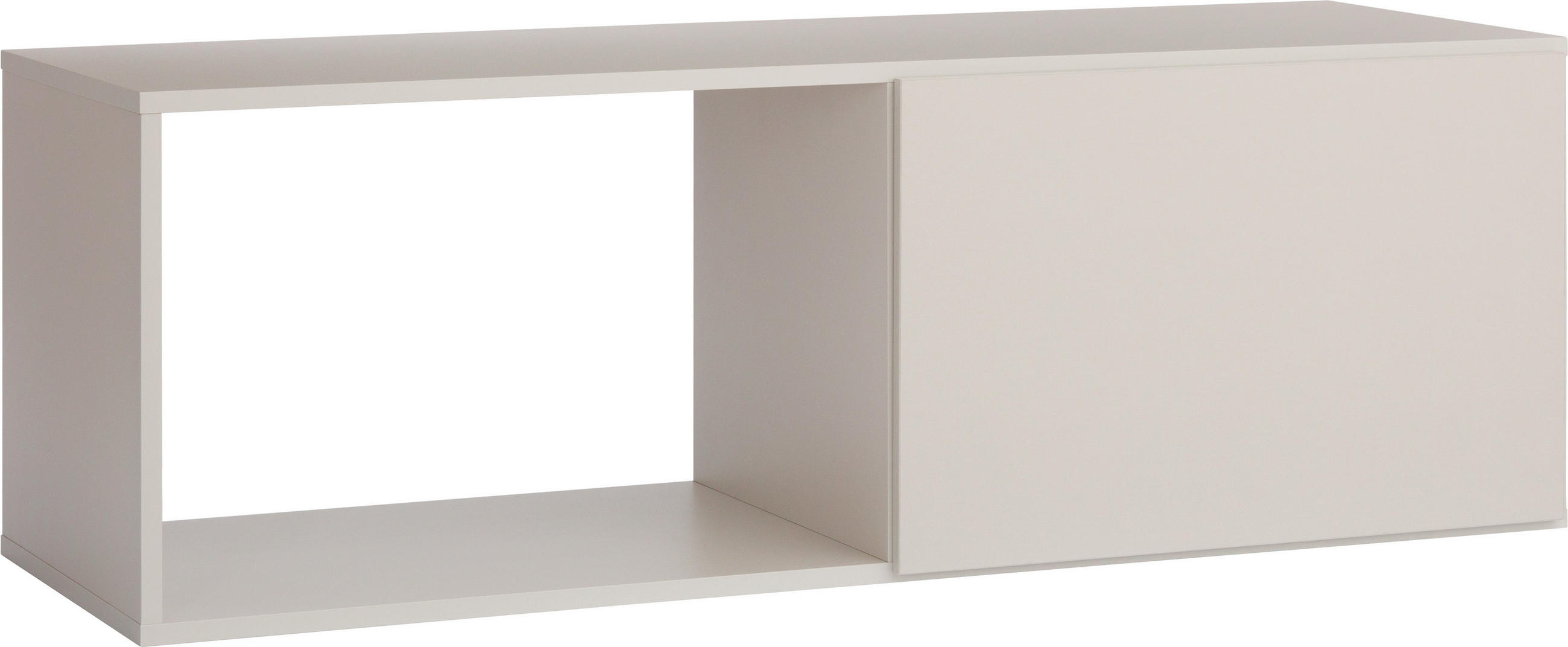 LOWBOARD INTO - Beige, Holzwerkstoff (43.5/40.5/121cm) - Vox Möbel