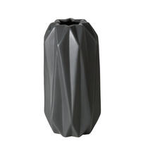KERAMIKVASE Gravo 20,5 cm - Grau, Keramik (20.5cm) - Boltze Home