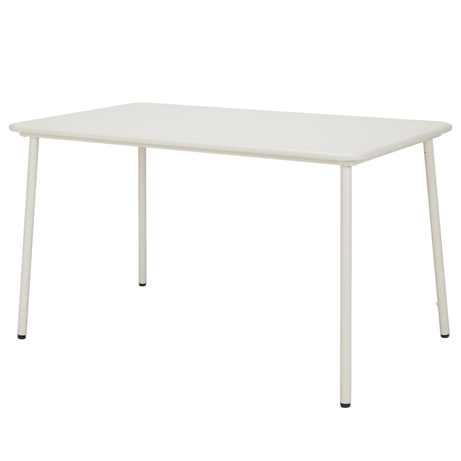 TISCH Junto 130x80 cm - Beige, Metall (58/130/74cm) - Butlers