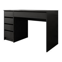 SCHREIBTISCH Ada - Schwarz, Holzwerkstoff (55/120/76cm) - MIRJAN24