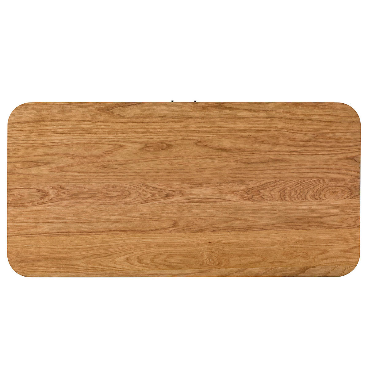 SCHREIBTISCH - Echtholzfurnier - Eichefarben, Holzwerkstoff/Metall (60/120/76cm) - home24