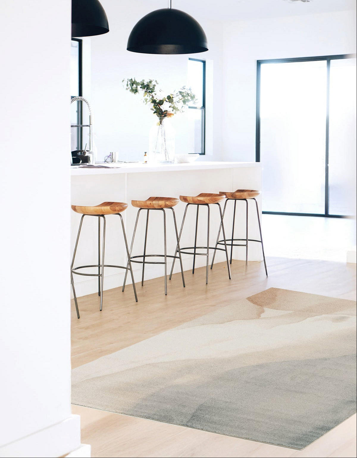 TEPPICH zeitgenössisch aus recycelten Fasern mehrfarbig - Multicolor, Textil (160/230cm) - AFK Living