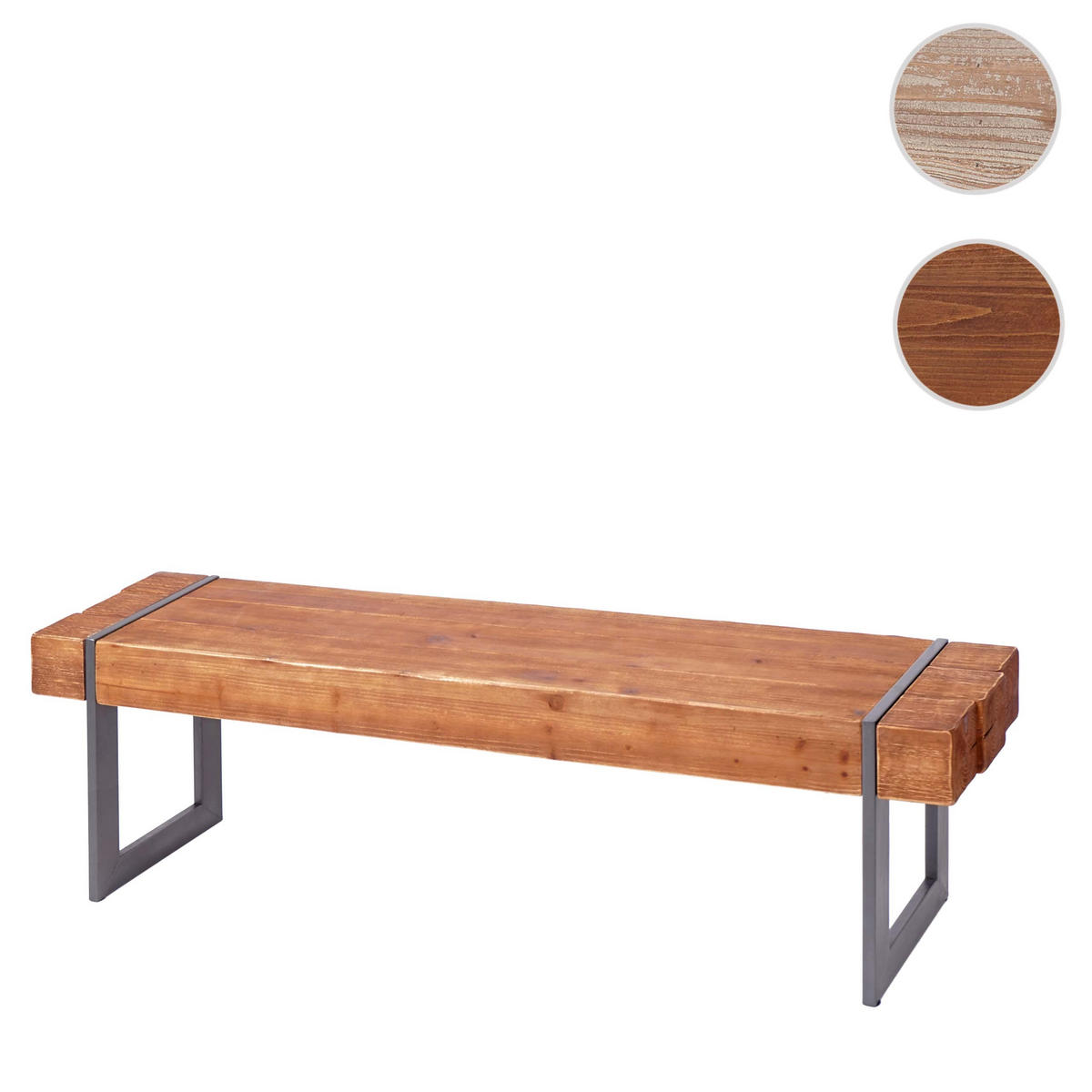 SITZBANK Braun - Braun, Holz (160/45/34cm) - MCW