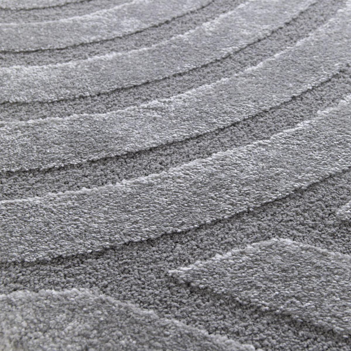 MODERNER TEPPICH 160/230 cm Meran - Grau, Textil (160/230cm) - Steffensmeier