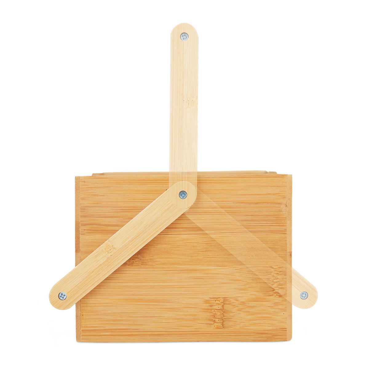 BESTECKHALTER - Hellbraun, Holz/Holzwerkstoff (25/23/15.5cm) - Relaxdays