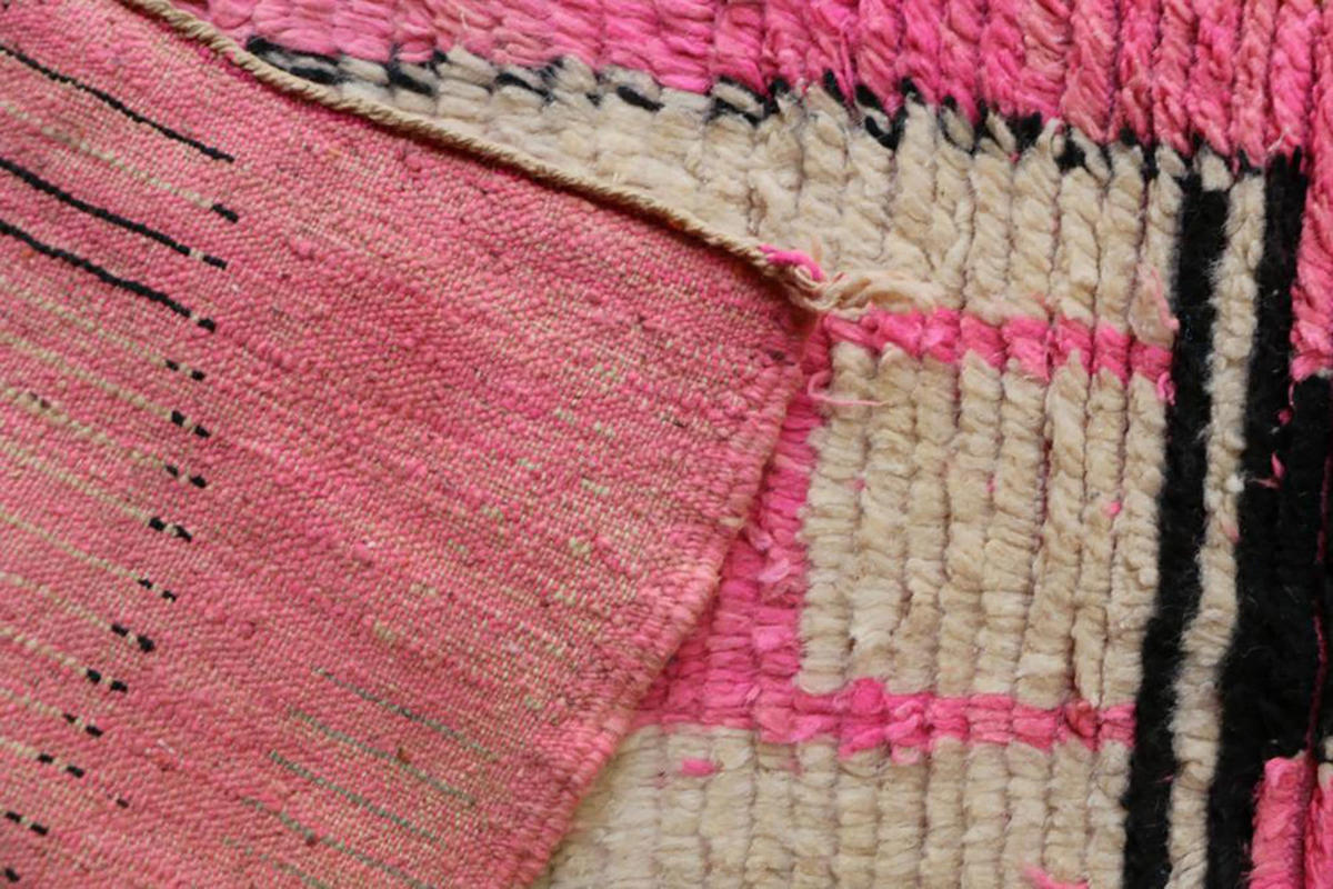 BERBERTEPPICH Teppichläufer marokkanisch aus reiner Wolle 200x 300 cm - Multicolor, Naturmaterialien (200/300cm) - AFK Living