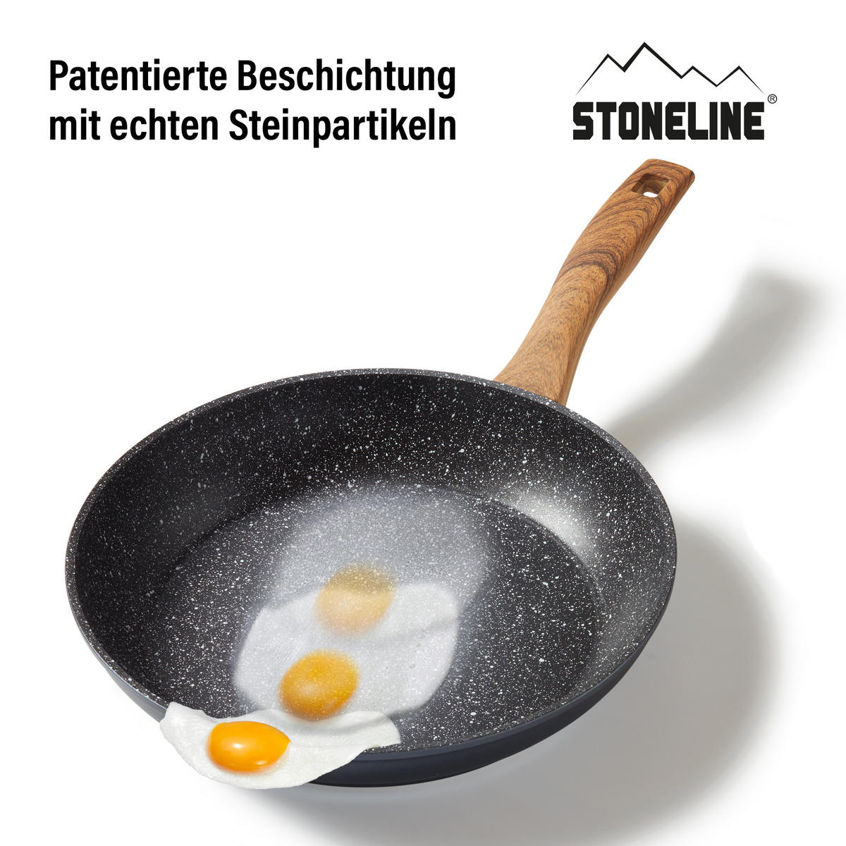 PFANNENSET 2 TEILIG - Grau, Metall - Stoneline