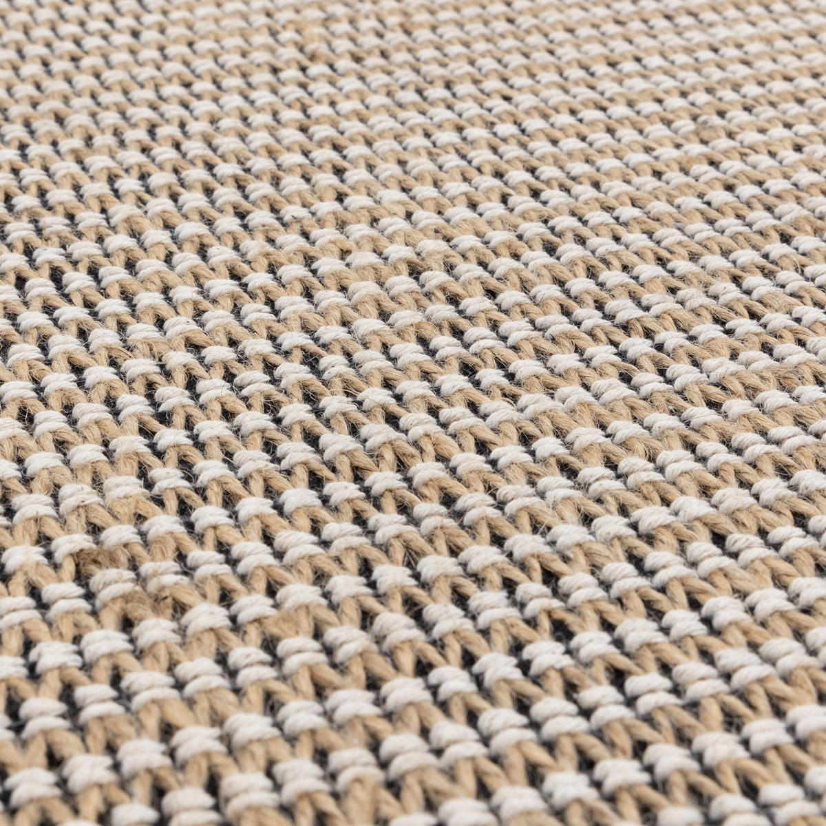 TEPPICH Moderner aus Natural Materials und Baumwolle TISSY Beige 200 x 290 cm - Beige, Naturmaterialien (200/290cm) - Novatrend