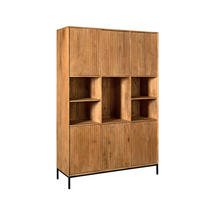 REGAL Madison Braun 45/135/200 cm - Braun, Holz (135/200/45cm) - Starfurn