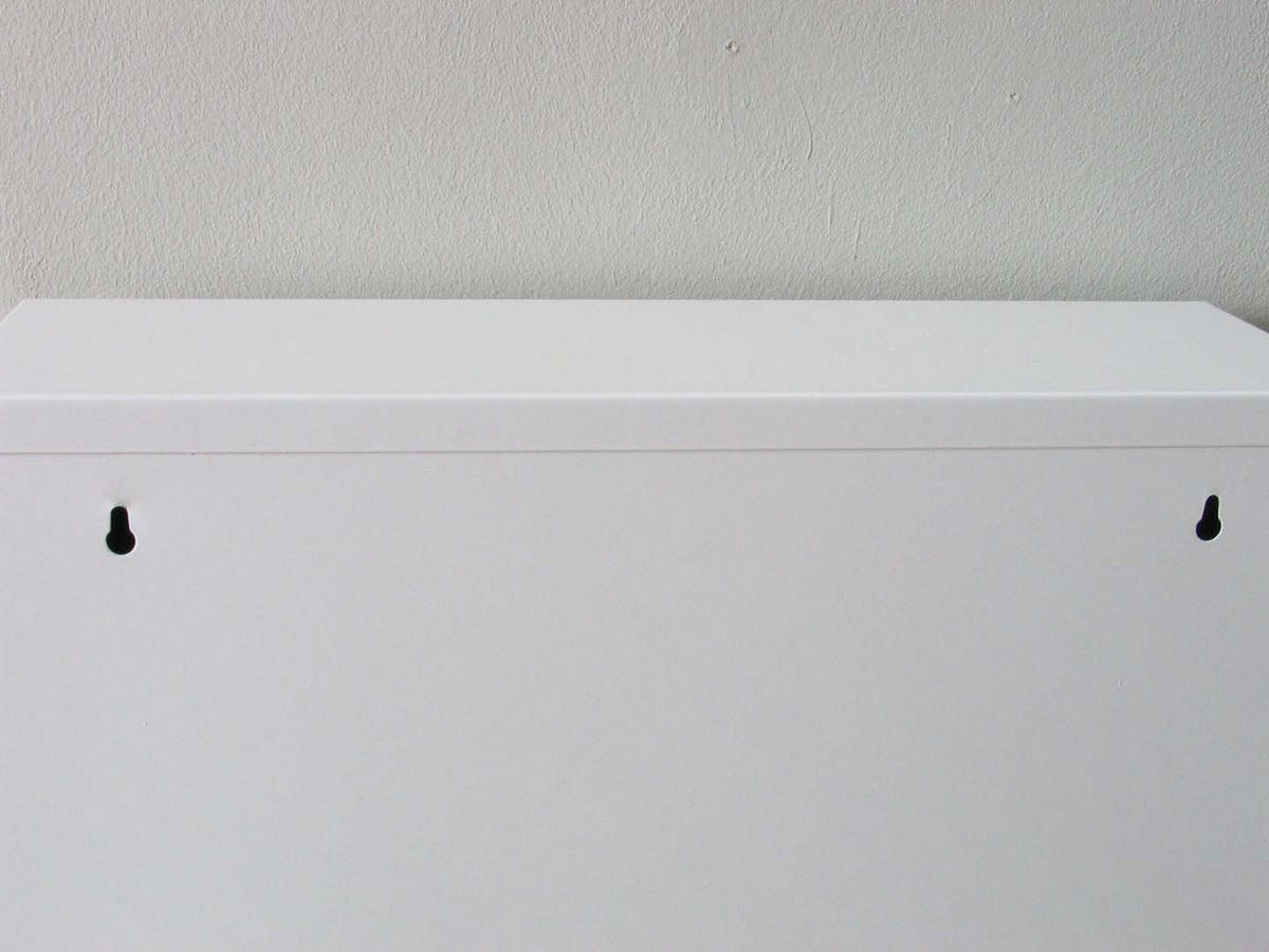 SCHUHKIPPER weiß - Weiß, Holzwerkstoff (50/106/16cm) - ebuy24