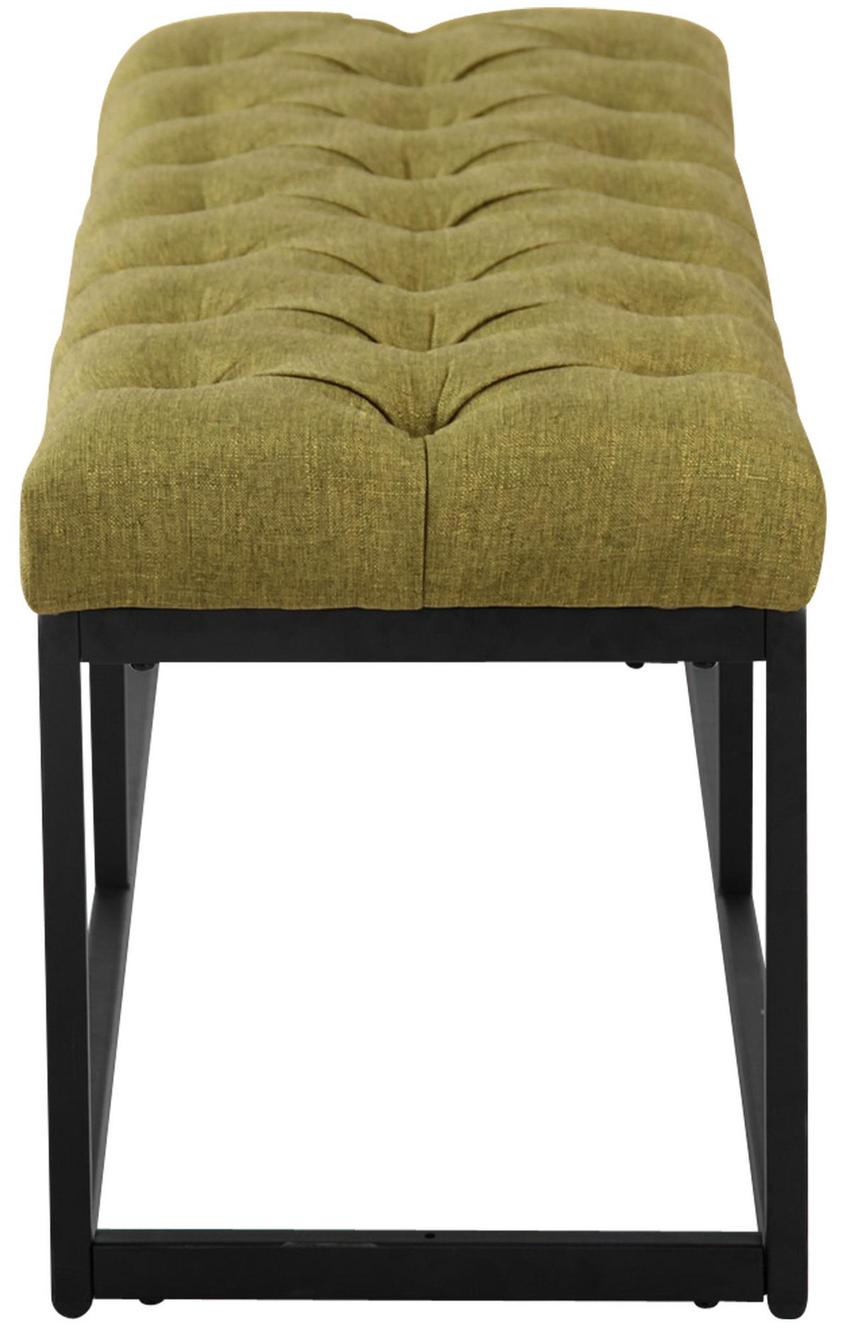 SITZBANK Mexico Stoff Grün - Grün, Textil (150/46/38cm) - DELUKE