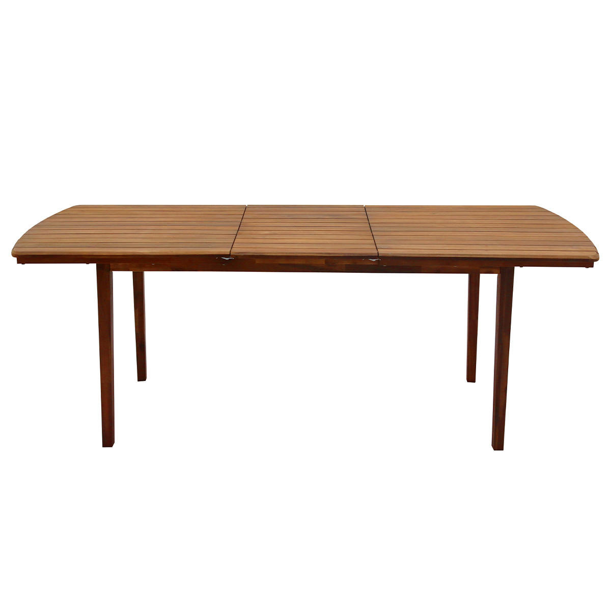 GARTENTISCH Ausziehbar Akazienholz 4-8 Personen CANOPEE - Naturfarben, Holz (210/90/76cm) - Miliboo