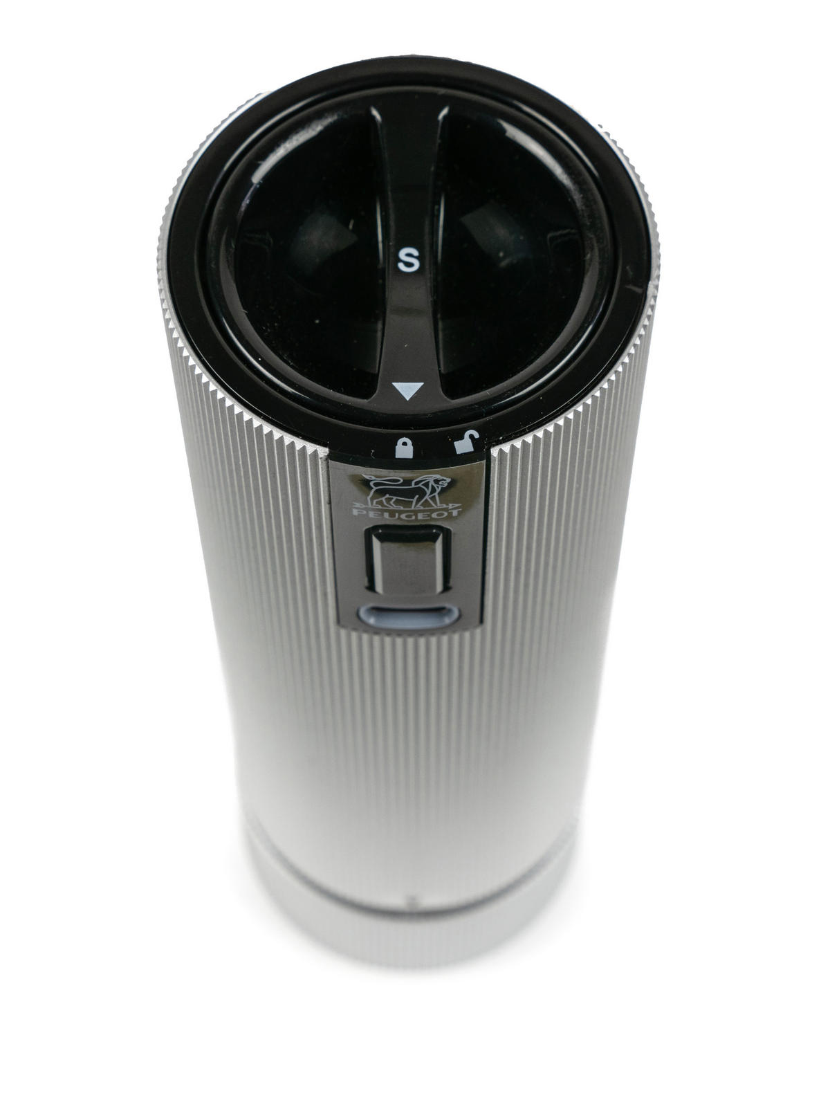 SALZMÜHLE Elektrisch Line 15cm Aluminium Zirkonia-Mahlwerk - Grau, Metall (5.2/15/5.2cm) - PEUGEOT