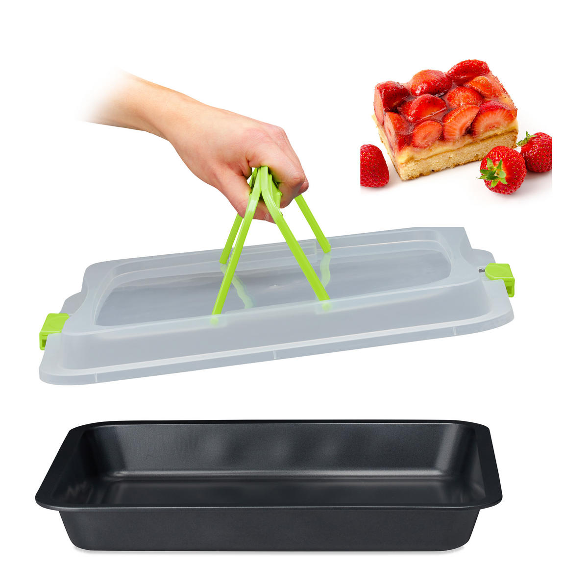 PLECH 3v1 - viacfarebná, kov/plast (40.5/8/32.5cm) - Relaxdays