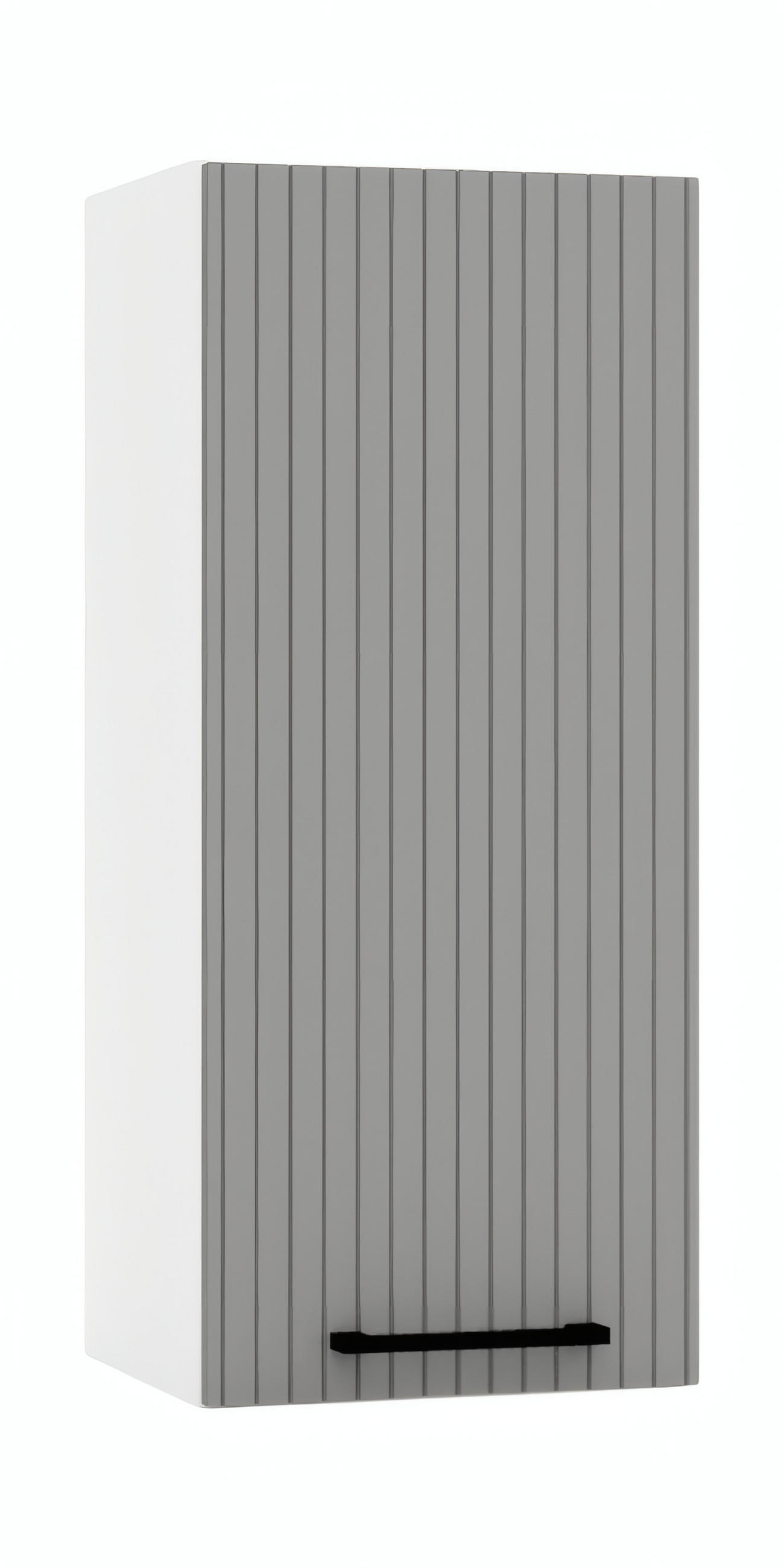 HÄNGESCHRANK W30 P/L - KENDRO - Elegante Küchen Harmonie - Weiß/Grau, Holz/Metall (30/72/30cm) - ROYAL24_MARKT
