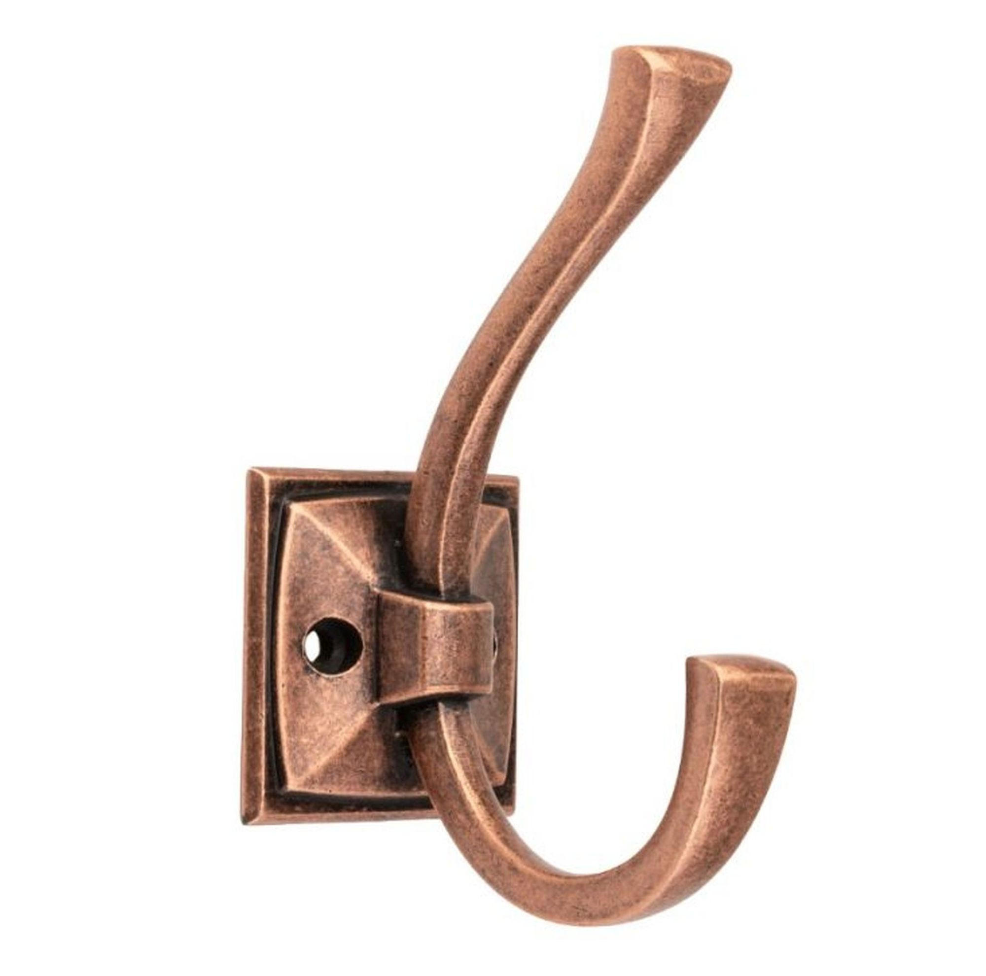 Livingpoint24 Garderobenhaken Kupfer 4.6x11.2x11.2 cm