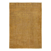 TEPPICH Madagascar Gold Structures 170/240 cm - Gelb, Textil (170/240cm) - Louis De Poortere