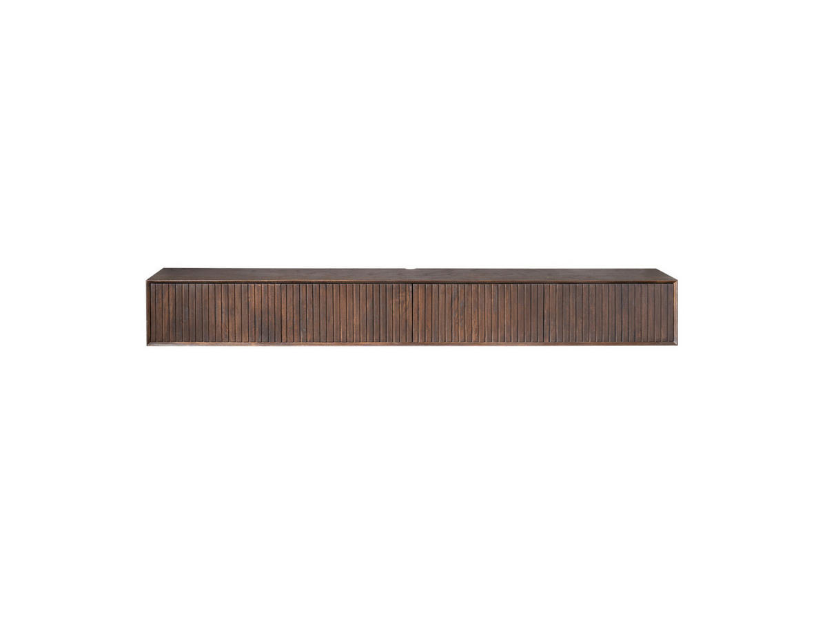 LOWBOARD Dimora Mangoholz 240 cm / 35 cm Braun - Braun, Holz (240/30/35cm) - Villa Möbel
