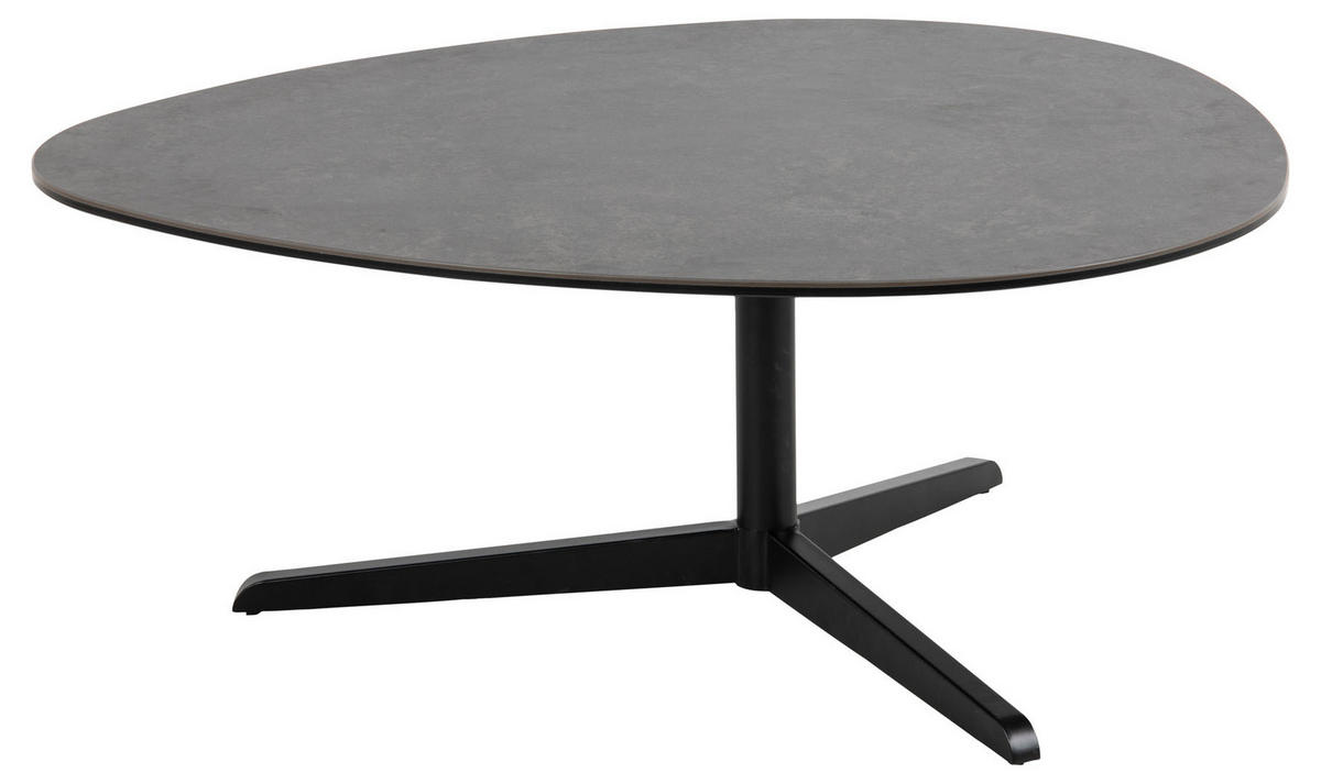 COUCHTISCH 95 x 100 cm schwarz - Schwarz, Holzwerkstoff (95/100/41cm) - ebuy24