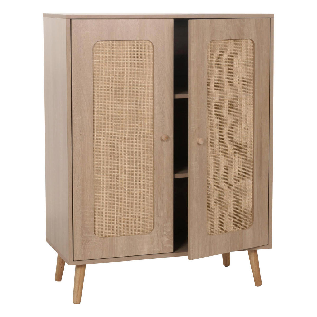HIGHBOARD Braun - Braun, Holz (80/106/41cm) - MCW
