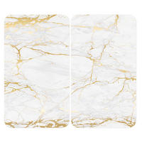 SCHUTZPLATTEN für Herd Marble 52/30 cm - Multicolor, Glas (30/52cm) - Wenko
