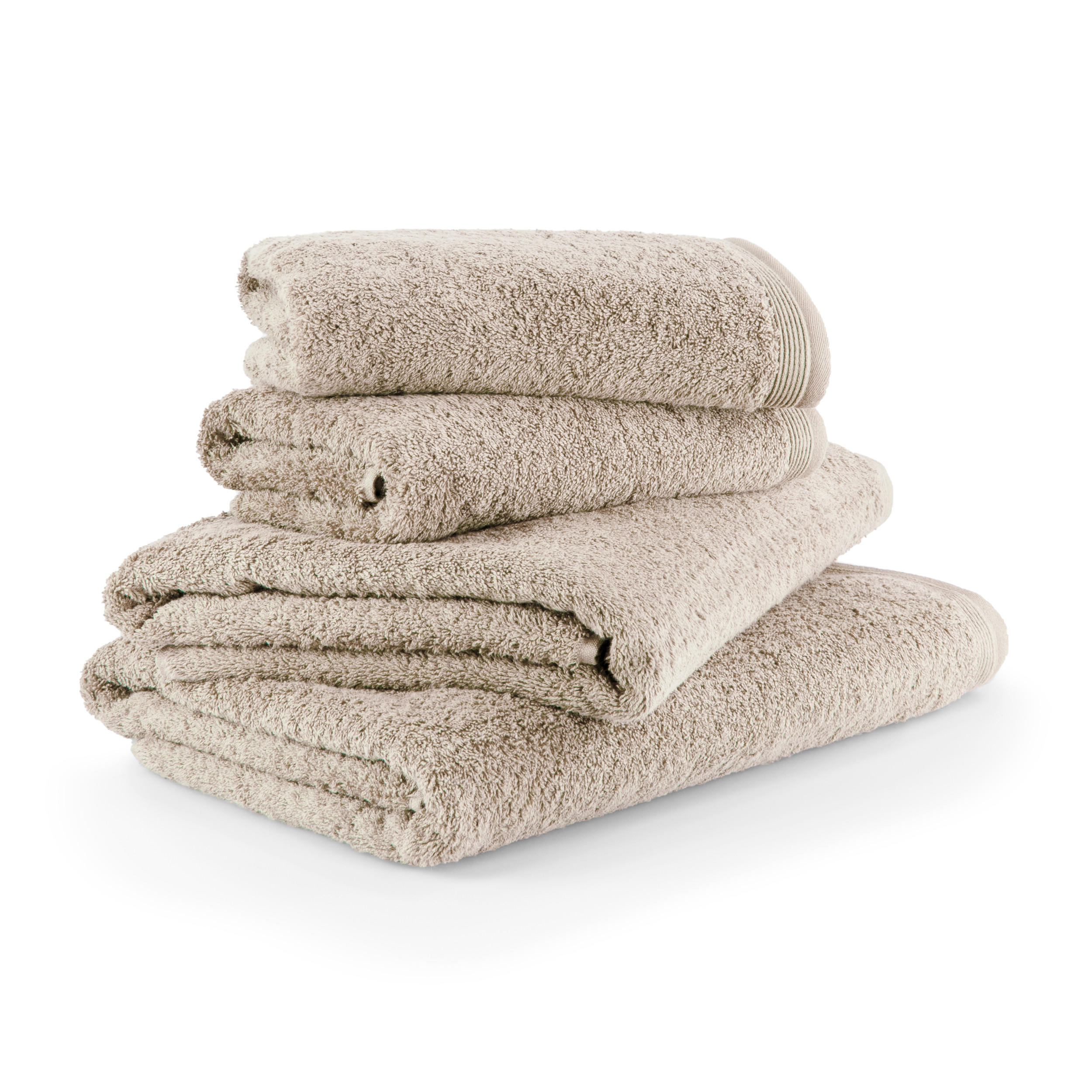HANDTUCH 4ER SET SUPERWUSCHEL - Kaschmir, Textil (80/150cm) - MÖVE