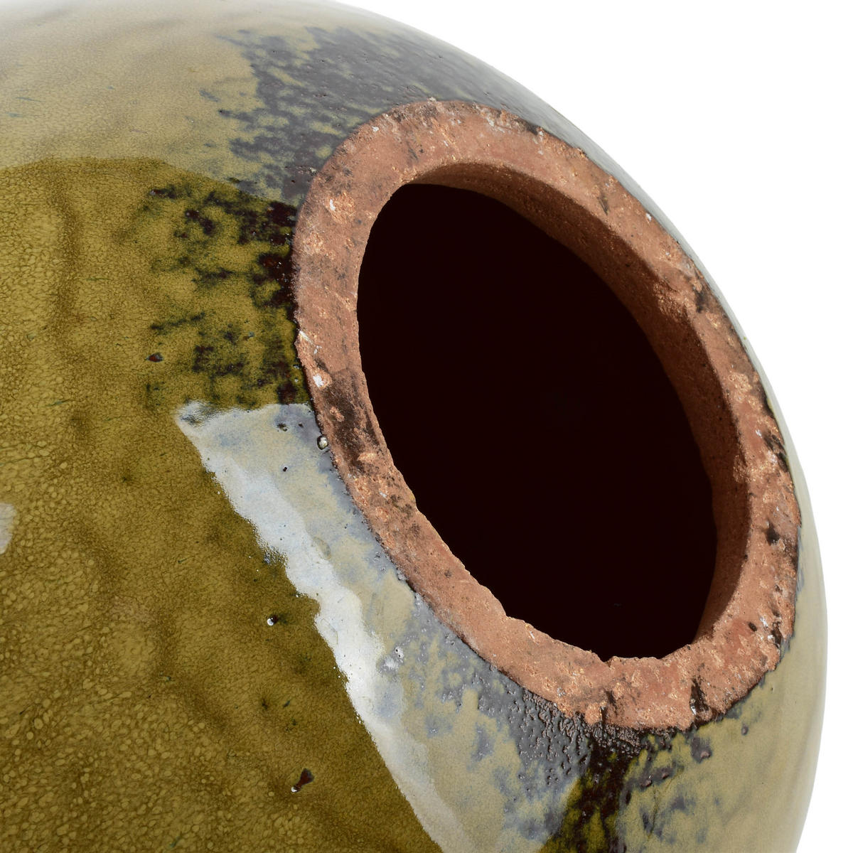 DEKOKUGEL Saggio braun 30/30/30 cm Keramik - Braun, Keramik (30/30/30cm) - Mondex