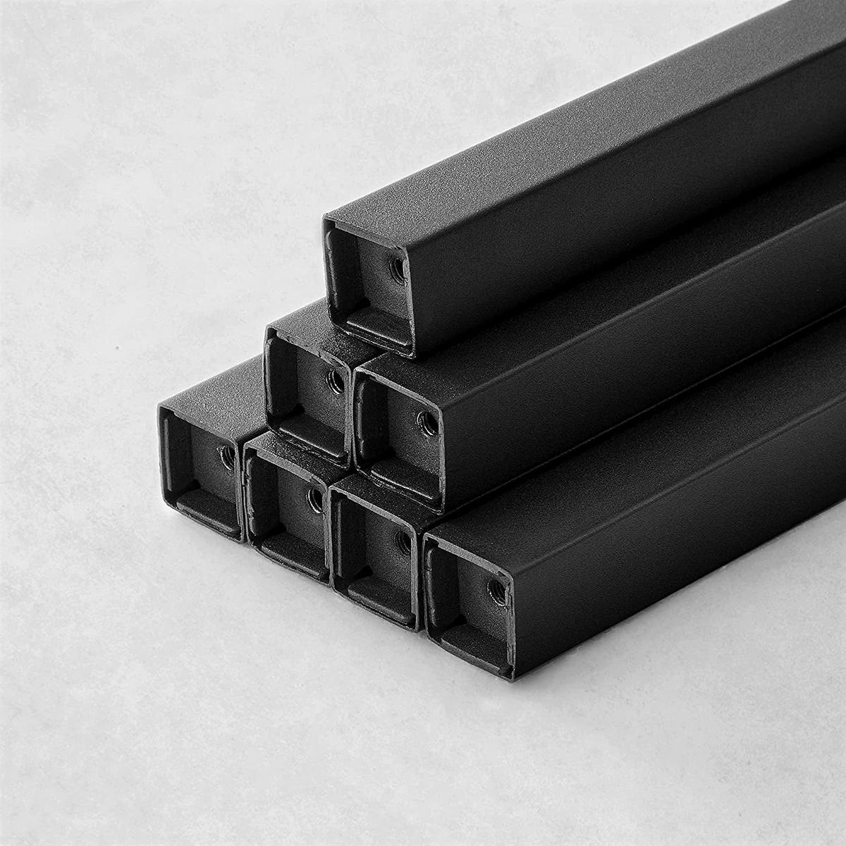 BÜROTISCH KINGSTON - Schwarz, Holzwerkstoff (140/60/75cm) - Hansiro