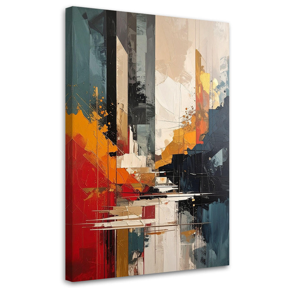 Feeby Leinwandbild, Mehrfarbig 20x30 cm