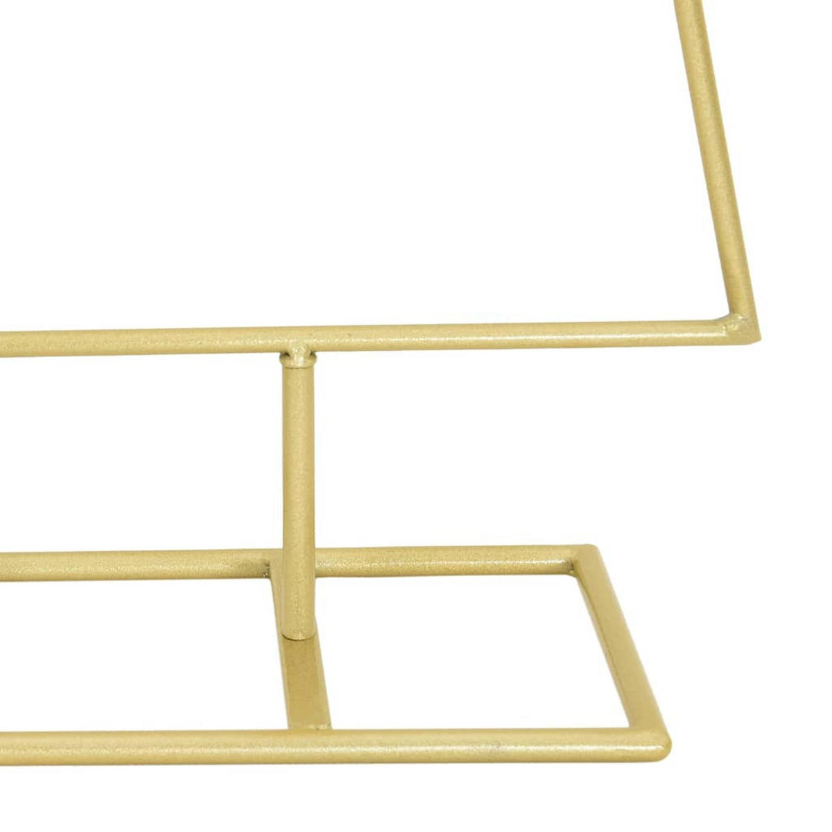 WEIHNACHTSBAUM Metall Gold 125 Cm Pulverbeschichteter Stahl - Goldfarben, Metall (125cm) - vidaXL