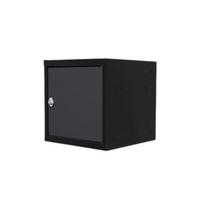 SCHLIESSFACHWÜRFEL Blocky mit Drehriegelschloss für Vorhängeschloss 40x40x40cm Anthrazit/Anthrazitgrau - Anthrazit, Metall (40/40/40cm) - PROREGAL