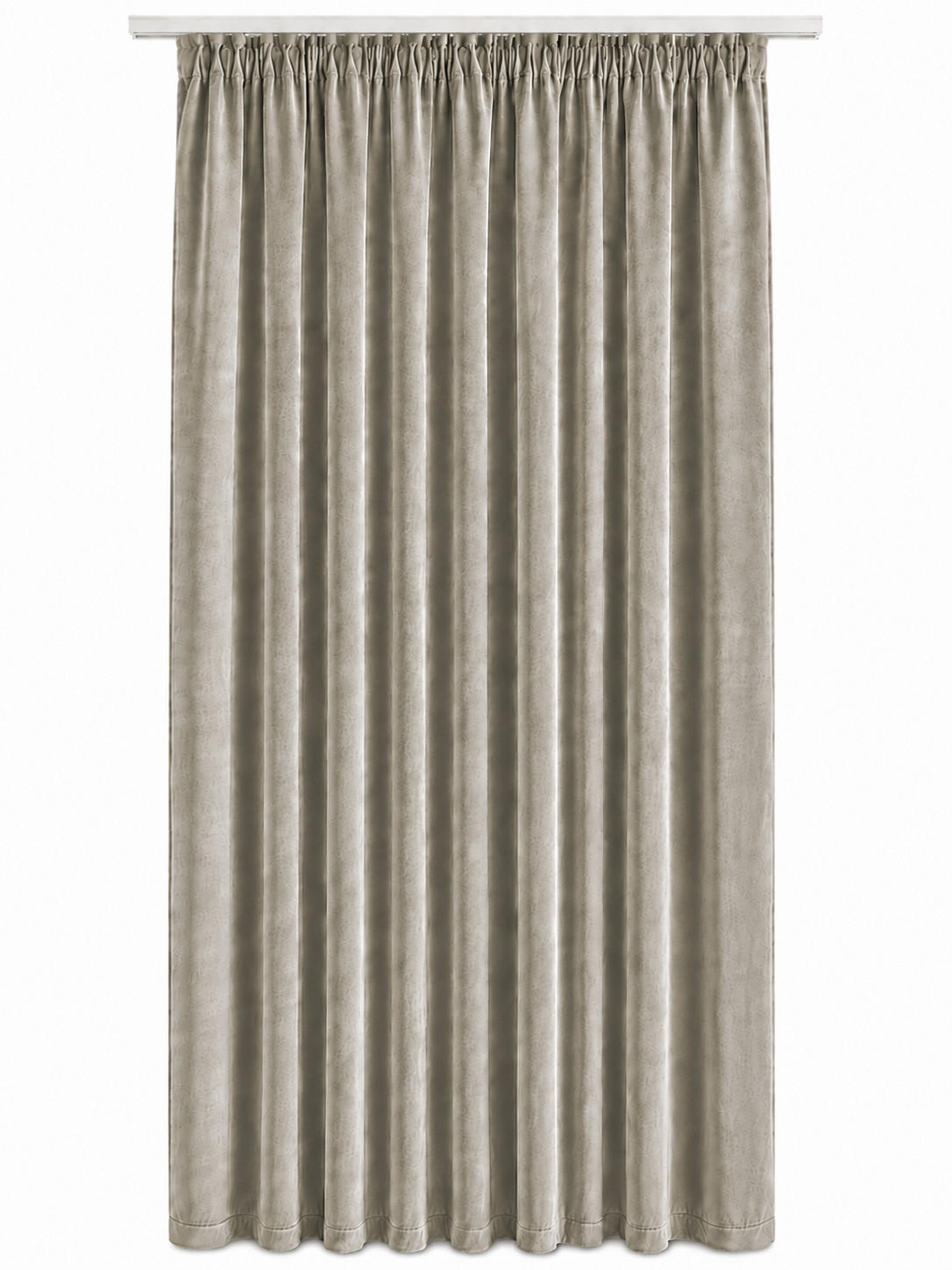 TiborTex Vorhang Taupe 140x175x175 cm