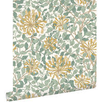 TAPETE Blumen 50 x 900 cm - Gelb, Papier (50/900cm) - ESTAhome