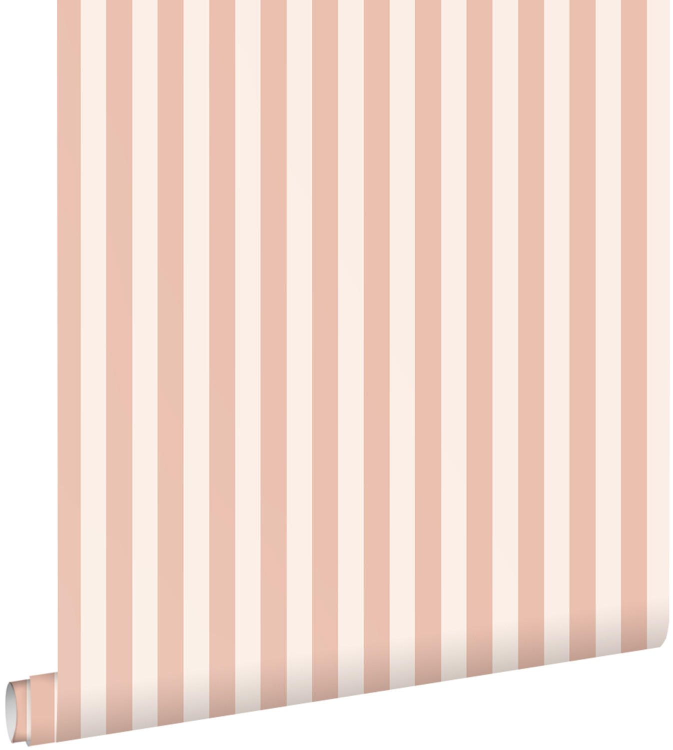 TAPETE Streifen 53 cm x 10.05 m - Terracotta, Papier (53/1000cm) - ESTAhome