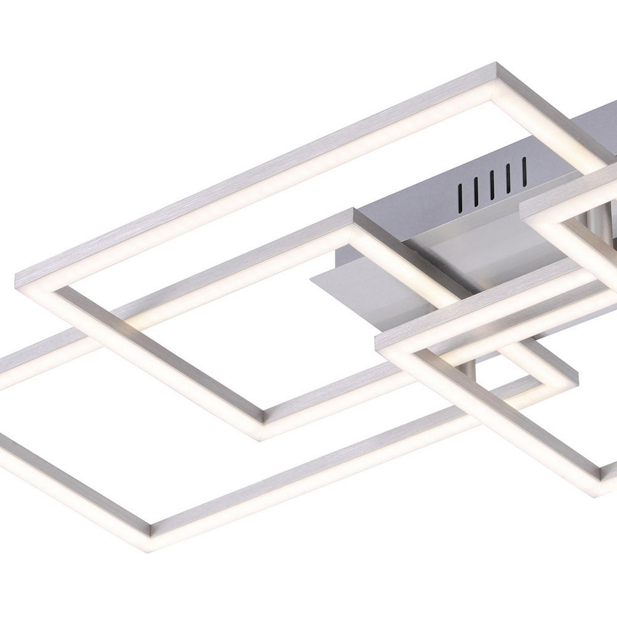 LED DECKENLEUCHTE IVEN Aluminium Silber - Silberfarben, Metall (70/34.5/9.5cm)