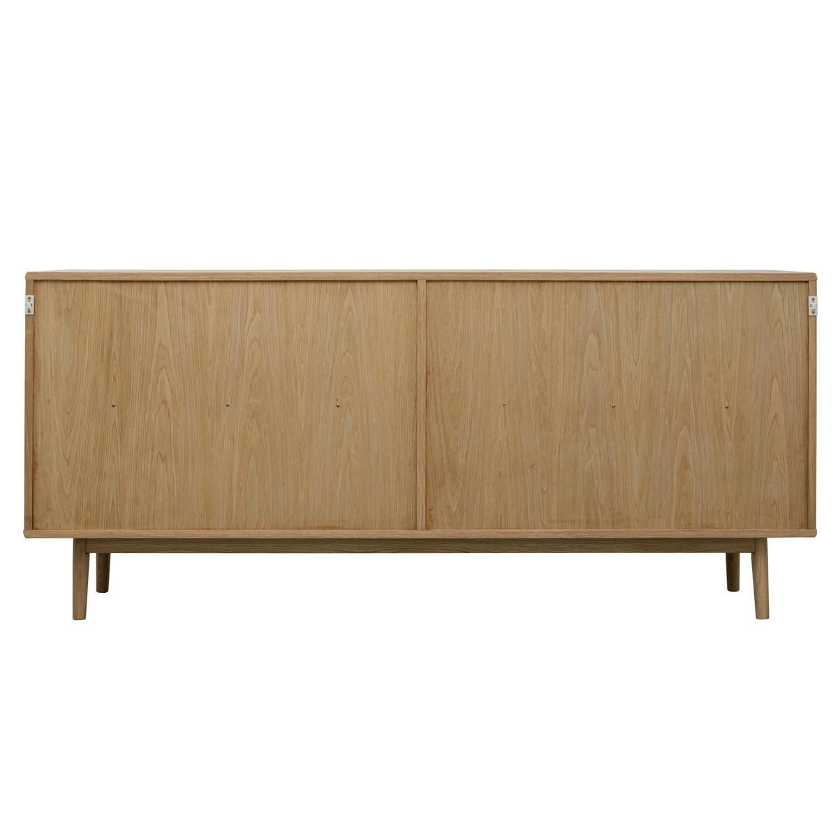 SIDEBOARD Eiche massiv - Eichefarben/Braun, Holz/Holzwerkstoff (180/80/40cm) - Furnhouse