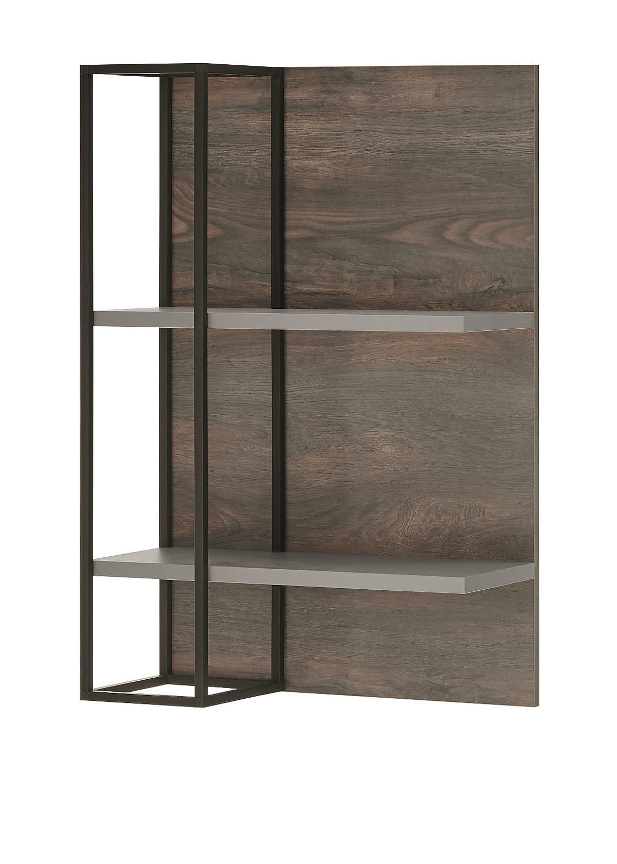 WANDPANEEL Thermo Eiche, grau, Wandboard 152 x 90 cm - Eichefarben/Grau, Holzwerkstoff (152/90/26cm) - Furn.Design