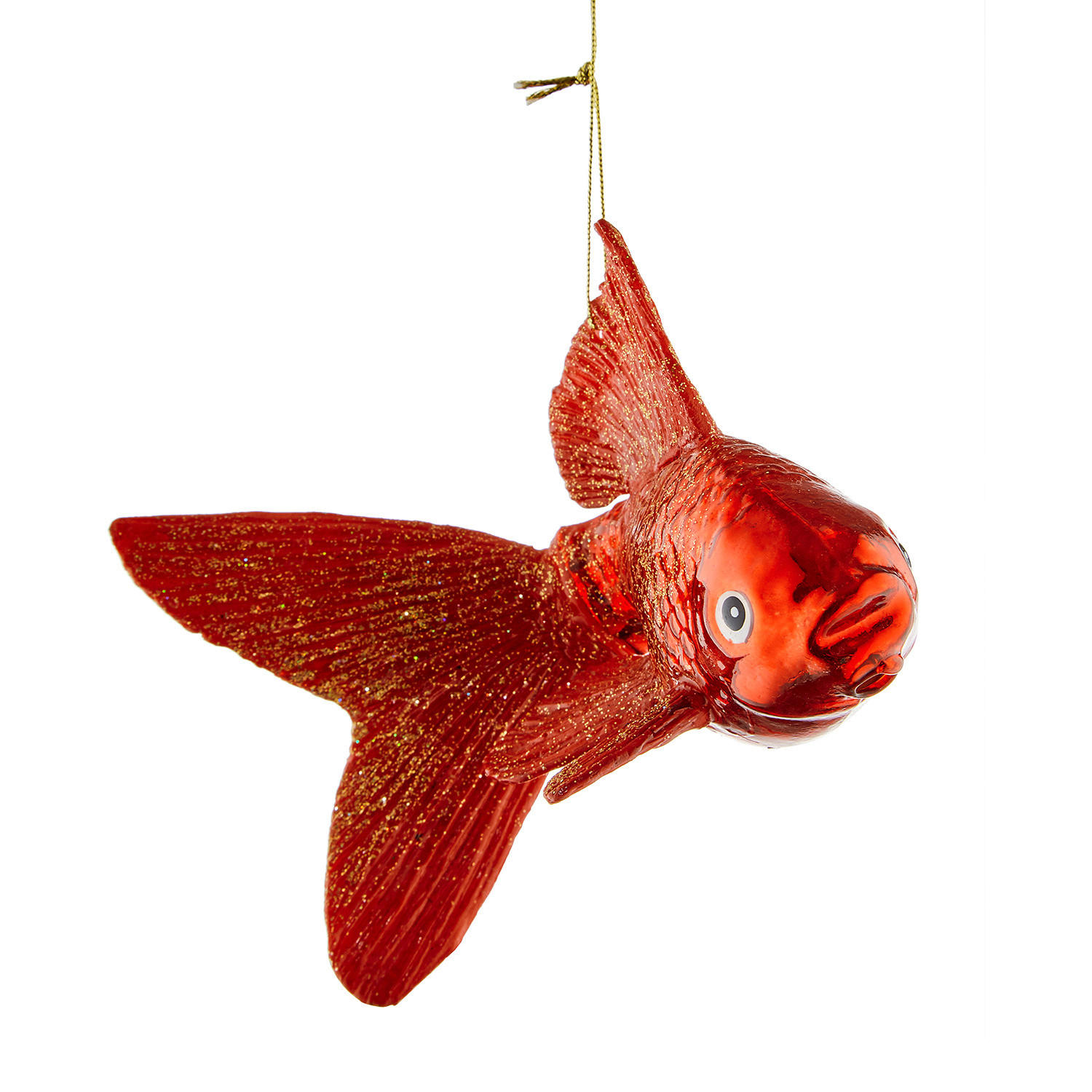 BAUMANHÄNGER Hang On Koi Karpfen - Orange, Glas (9/8/12cm) - Butlers