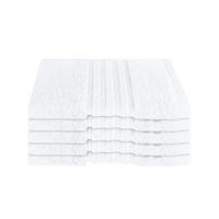 GÄSTETUCHSET Milano - 5-teilig - 30x50 cm - Weiß - Weiß, Textil (30/50cm) - SCHIESSER