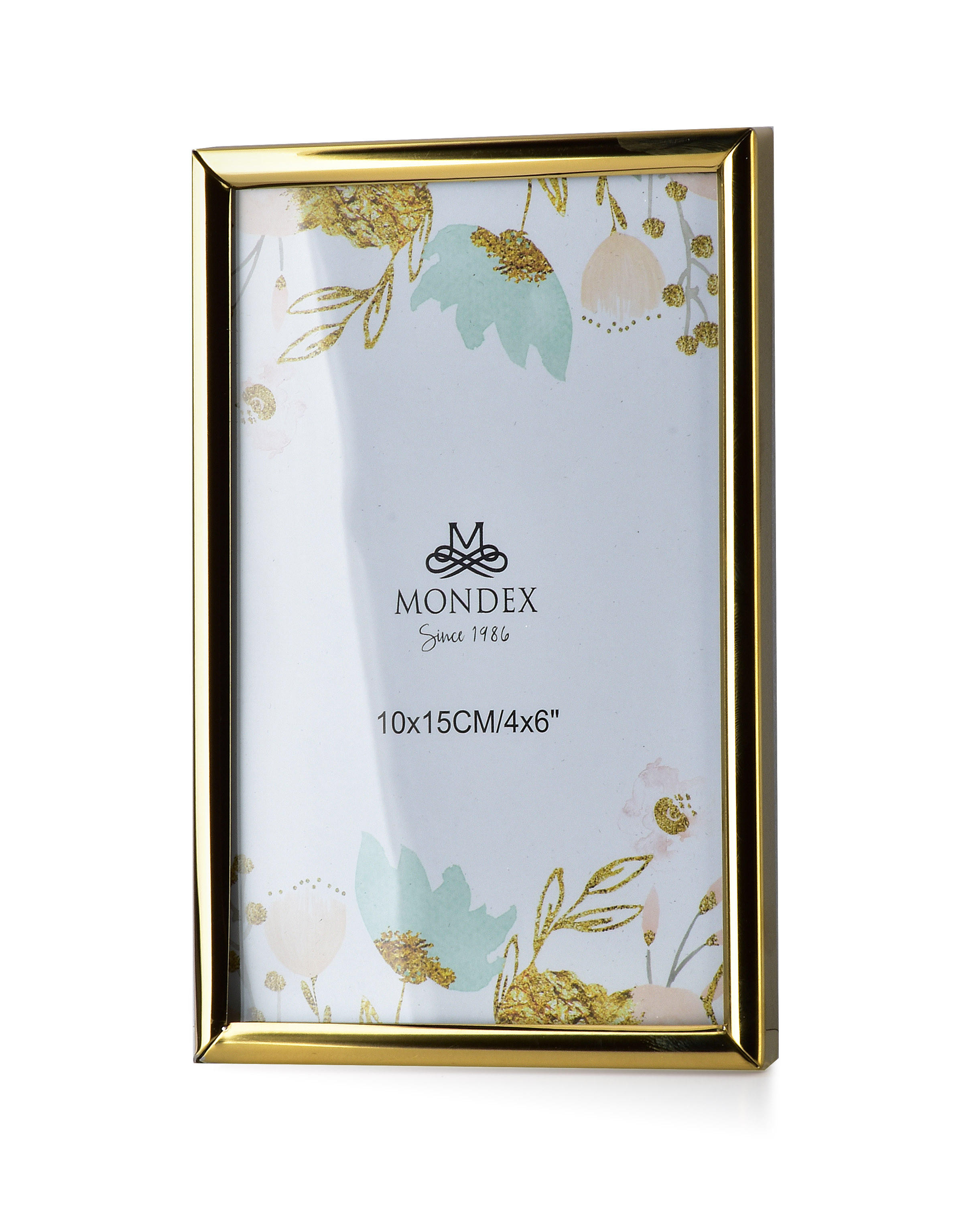 BILDERRAHMEN Adi Gold 15/10/1 cm Metall - Goldfarben, Metall (10/1/15cm) - Mondex