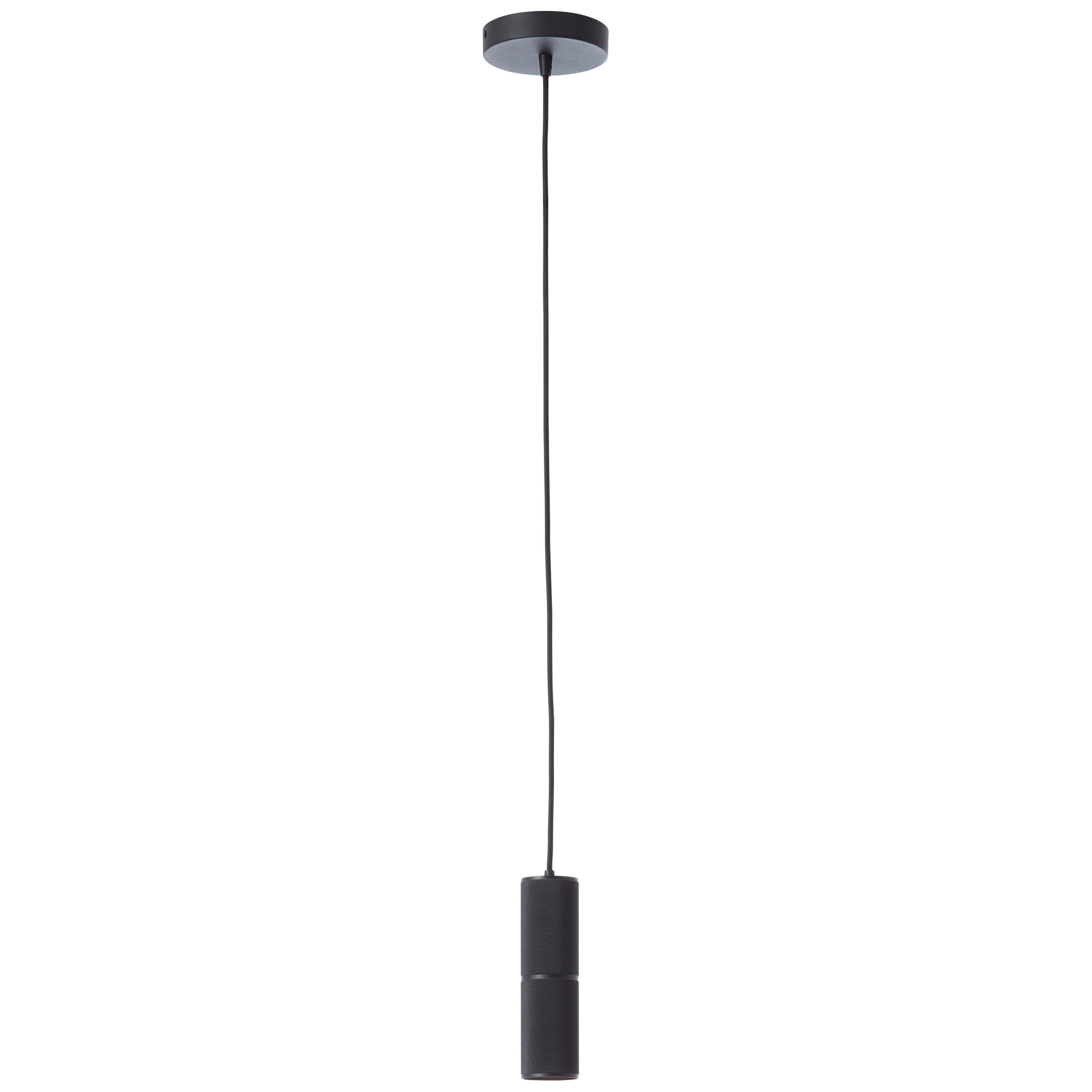 Brilliant Pendelleuchte Schwarz 12.5x132x12.5 cm