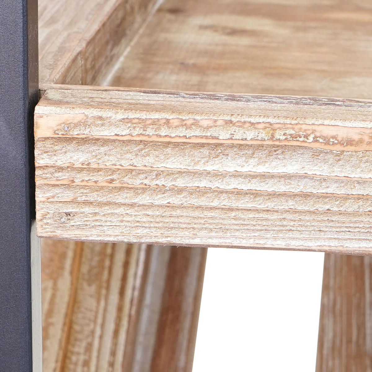WEINREGAL Braun, Schwarz - Schwarz/Braun, Holz (114/189/39cm) - MCW